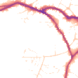 Daytime road noise heatmap for SN10 1DB