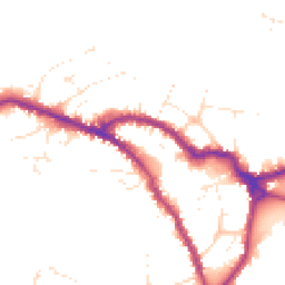 Daytime road noise heatmap for SN10 1DU