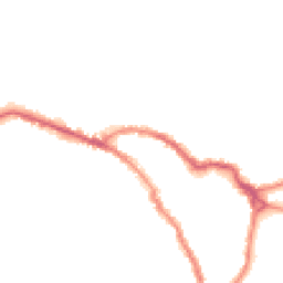 Night-time road noise heatmap for SN10 1DX