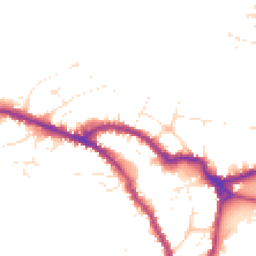 Daytime road noise heatmap for SN10 1DZ