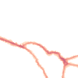 Night-time road noise heatmap for SN10 1EB