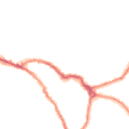 Night-time road noise heatmap for SN10 1EE