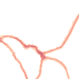 Night-time road noise heatmap for SN10 1EL