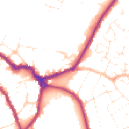 Daytime road noise heatmap for SN10 1LR
