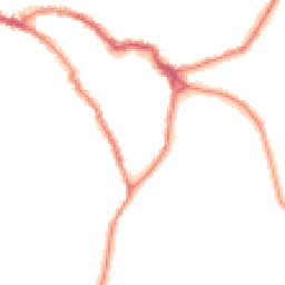 Night-time road noise heatmap for SN10 1ND