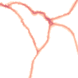 Night-time road noise heatmap for SN10 1NF