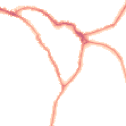 Night-time road noise heatmap for SN10 1NQ