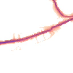 Daytime road noise heatmap for SN10 1PW