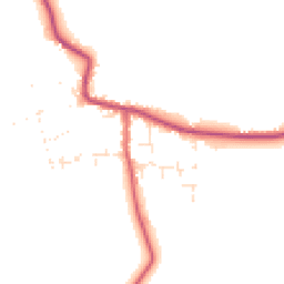 Daytime road noise heatmap for SN10 2AH