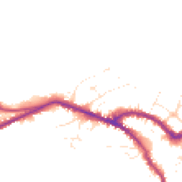 Daytime road noise heatmap for SN10 2BL