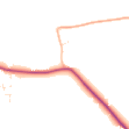 Daytime road noise heatmap for SN10 2LY