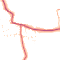 Daytime road noise heatmap for SN10 2NA