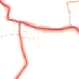 Daytime road noise heatmap for SN10 2NJ