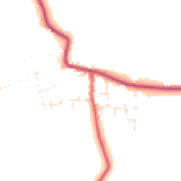 Daytime road noise heatmap for SN10 2NP