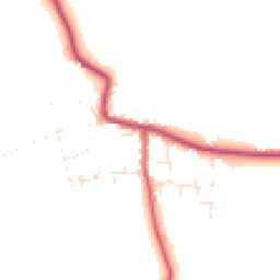 Daytime road noise heatmap for SN10 2NT