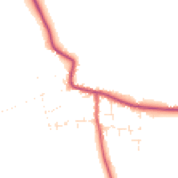 Daytime road noise heatmap for SN10 2PJ