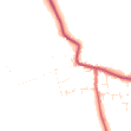 Daytime road noise heatmap for SN10 2PP