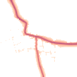 Daytime road noise heatmap for SN10 2PQ