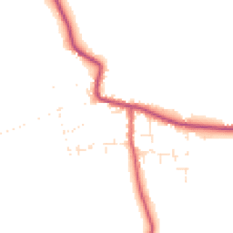 Daytime road noise heatmap for SN10 2PW