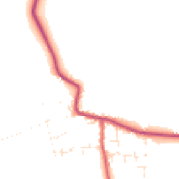 Daytime road noise heatmap for SN10 2QG