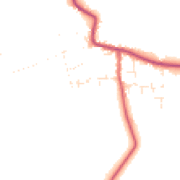 Daytime road noise heatmap for SN10 2QN