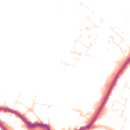 Daytime road noise heatmap for SN10 2QY