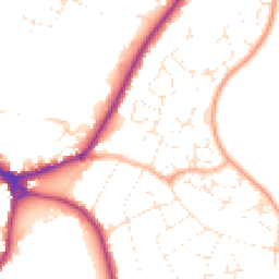 Daytime road noise heatmap for SN10 3BJ