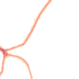 Night-time road noise heatmap for SN10 3BJ