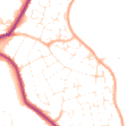 Daytime road noise heatmap for SN10 3BP