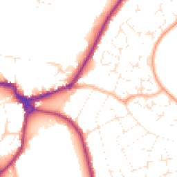 Daytime road noise heatmap for SN10 3BQ