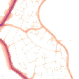 Daytime road noise heatmap for SN10 3DS