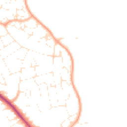 Daytime road noise heatmap for SN10 3FB