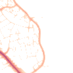 Daytime road noise heatmap for SN10 3FG