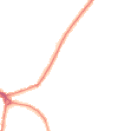 Night-time road noise heatmap for SN10 3FN