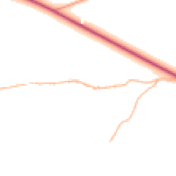 Daytime road noise heatmap for SN10 3JD