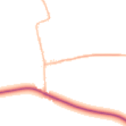 Daytime road noise heatmap for SN10 3QJ