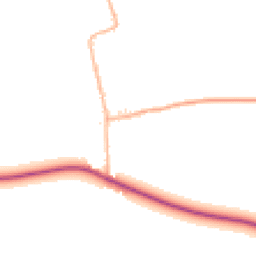 Daytime road noise heatmap for SN10 3QR