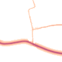 Daytime road noise heatmap for SN10 3RN