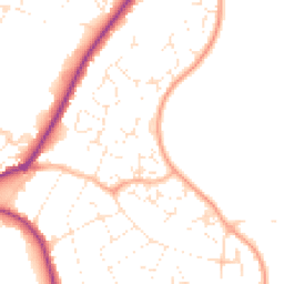 Daytime road noise heatmap for SN10 3SB