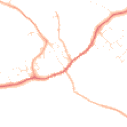 Daytime road noise heatmap for SN10 4AA