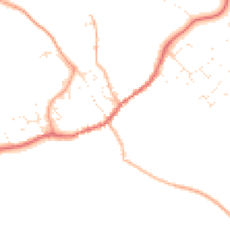 Daytime road noise heatmap for SN10 4AF