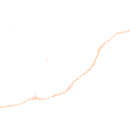 Night-time road noise heatmap for SN10 4AN