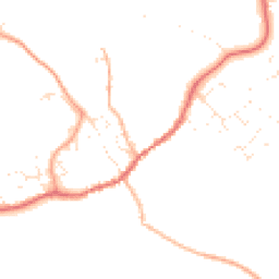 Daytime road noise heatmap for SN10 4AT