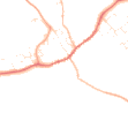 Daytime road noise heatmap for SN10 4AU