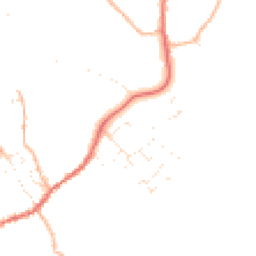 Daytime road noise heatmap for SN10 4BN