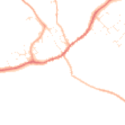 Daytime road noise heatmap for SN10 4DA