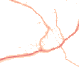 Daytime road noise heatmap for SN10 4DN