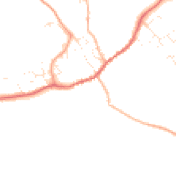 Daytime road noise heatmap for SN10 4DX