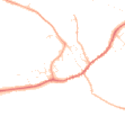 Daytime road noise heatmap for SN10 4EG