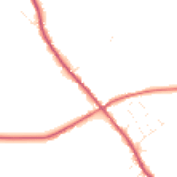Daytime road noise heatmap for SN10 4EU